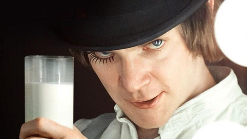 Clockwork Orange's Alex with milk