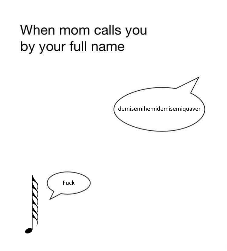 Demisemiquaver meme