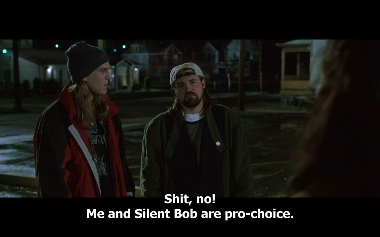 Jay and Silent Bob are pro-choice